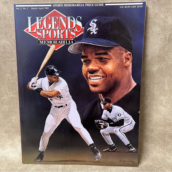 MARCH/APRIL 1992 VOL. 5, NO. 2 LEGENDS SPORTS MEMORABILIA MAGAZINE - Picture 1 of 4